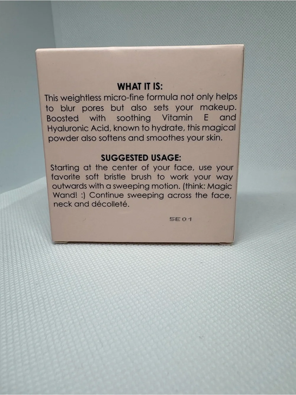 K Voss cream pressed